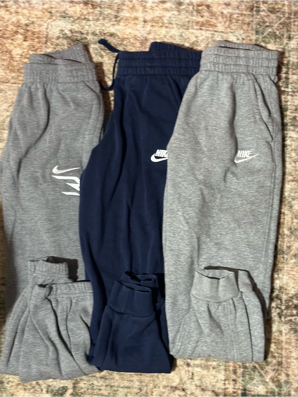 3 Nike youth sweatpants bundle